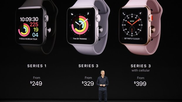 Jeff Williams, chief operating officer, speaks about the new Apple Watch.