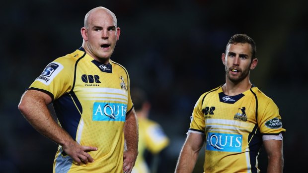 Brumbies scrumhalf Nic White will start on the bench against the Rebels.