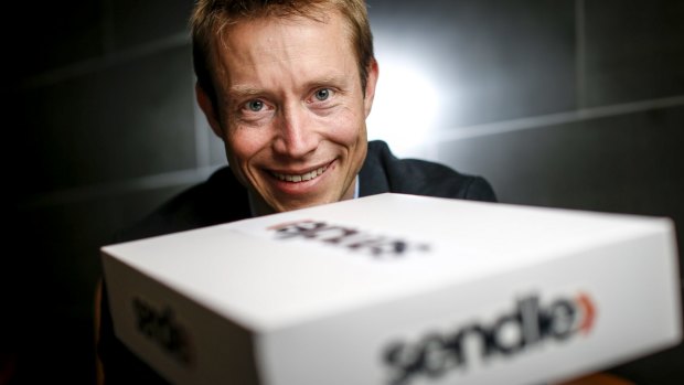 James Chin Moody, founder of Sendle, has cashed in on Australia Post's outage.