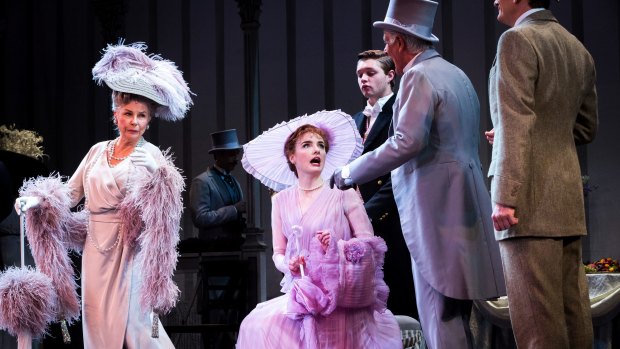 Robyn Nevin as Mrs Higgins, left, with Anna O'Byrne as Eliza Doolittle in My Fair Lady.