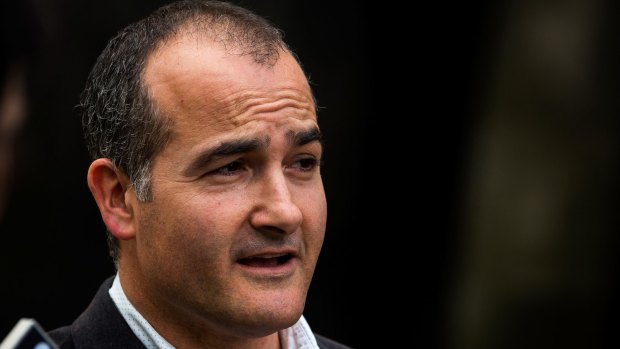 Education Minister James Merlino has been targeted by an anti-Safe Schools leaflet campaign.