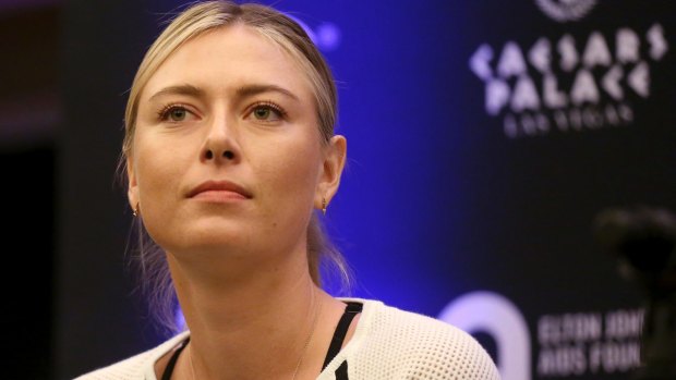 Maria Sharapova returned from a doping ban earlier this year.