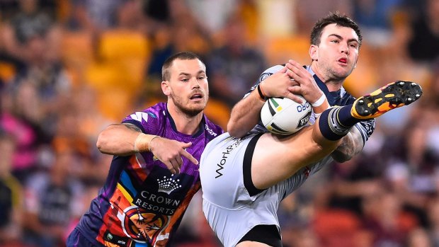 Out of contention: Cowboys winger Kyle Feldt's error-riddled performance against the Broncos seems to have cost him a spot in State of Origin.