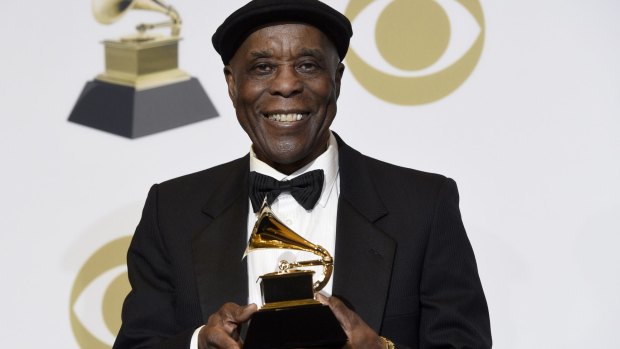 Buddy Guy received the award for best traditional blues album for "The Blues Is Alive and Well " at the 61st annual Grammy Awards in 2019.