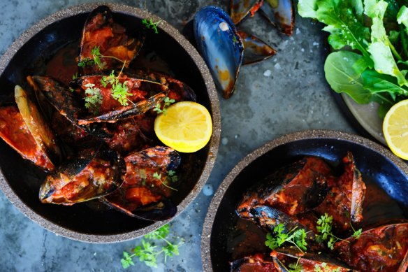 These stuffed mussels are worth the effort.