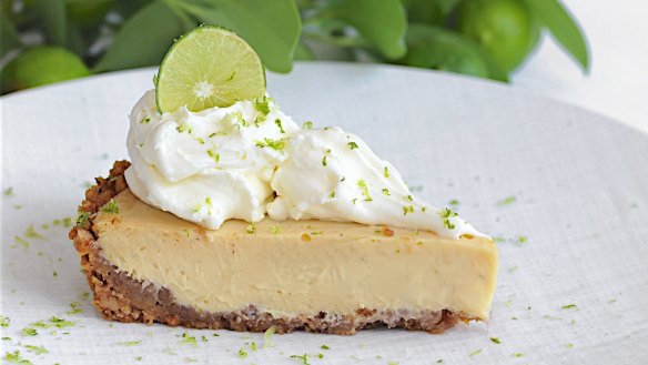 The award-winning key lime pie from Miami restaurant A Fish Called Avalon.