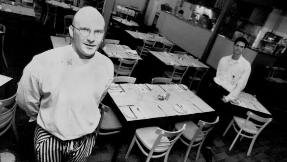 Chef Matt Moran and Peter Sullivan changing bistro traditions April 15, 1992. 