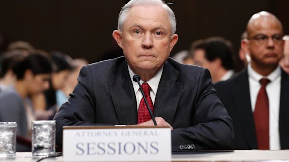 Trump said it was unfair Jeff Sessions has recused himself from the Russia probe.