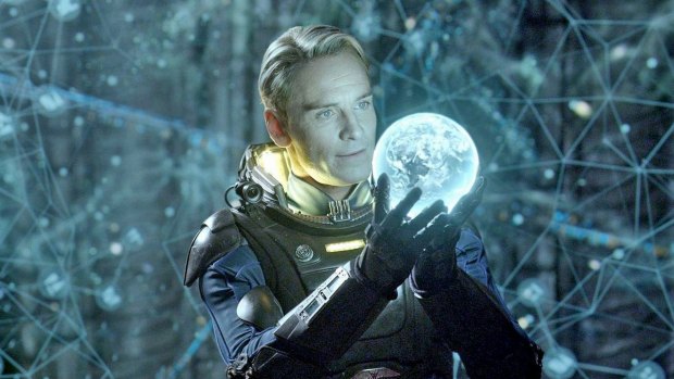 Michael Fassbender in Scott's upcoming <i>Alien: Covenant</i>.