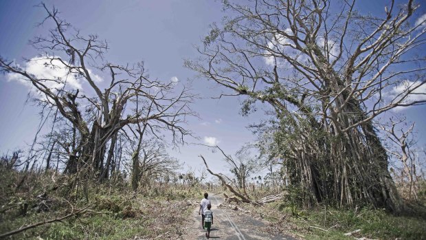 Cyclones can have a big impact on Australia's neighbours, such as Vanuatu, which was hit by Cyclone Pam in March. 