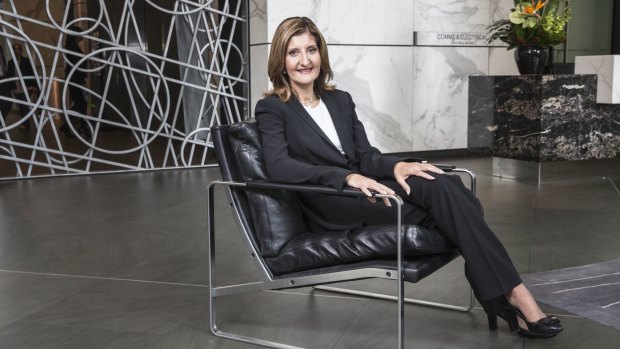 NAB group executive Angela Mentis is in the hot seat, trying to improve its flagship business bank.