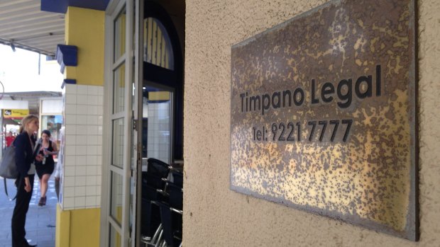 Timpano Legal was one of the businesses understood to be impacted by the Hay Street package.