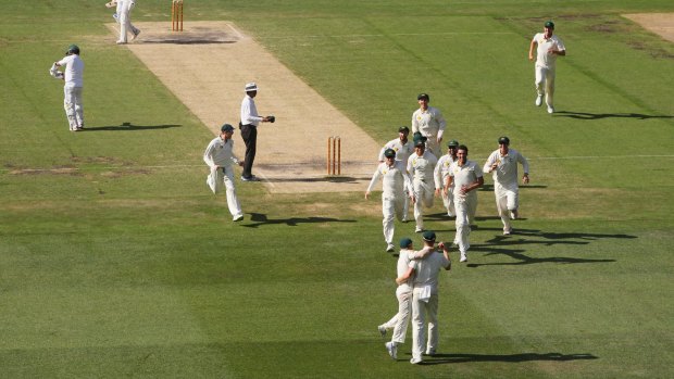 Sweet success: Australia celebrate victory at the MCG. But the big tests are yet to come.