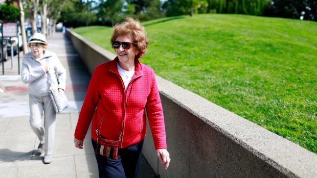 A tiny stumble and an elderly woman's life was cruelly changed forever