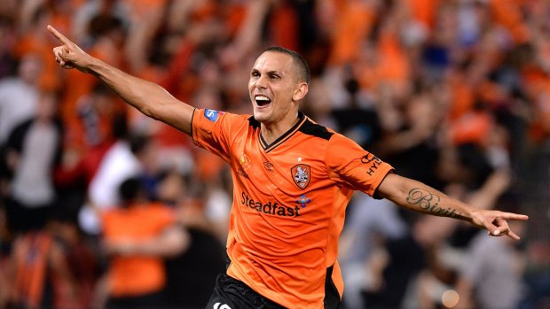 King of the North: Jade North celebrates the win over Melbourne Victory.