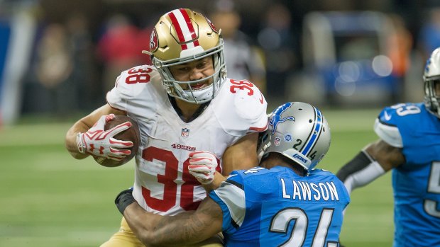 Roster spot: Jarryd Hayne may well have made the 49ers 53-man roster this season.