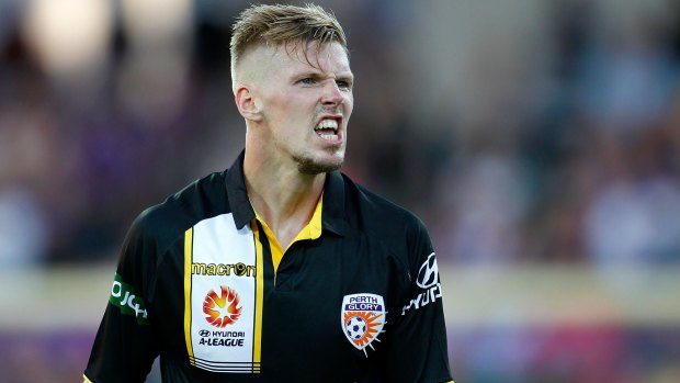 Police charges against Glory stars Andy Keogh (pictured) and Josh Risdon have been dropped 