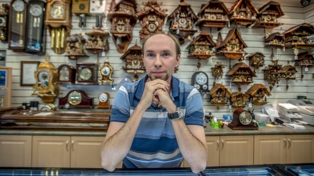 A.J's watch repairs watchmaker Krysztof Jakubaszek believes the levy that funds In The City Canberra could be put to better use.