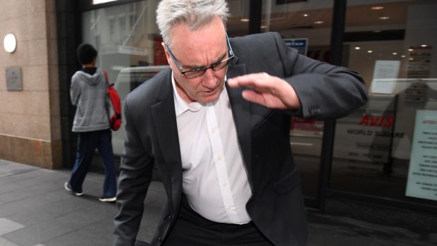 As if the ATO cold do with more bad news. ATO deputy commissioner Michael Cranston, pictured outside court last month, allegedly attempted to access information for his son.