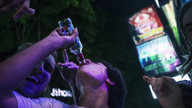 Excessive alcohol consumption remains the biggest danger to schoolies' safety. 