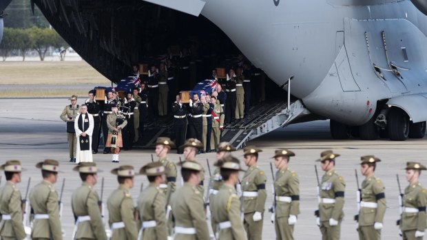 Richmond RAAF base is used for repatriation services, among a variety of other military needs.