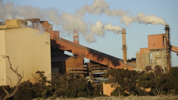 The Arrium plant in Whyalla, South Australia.