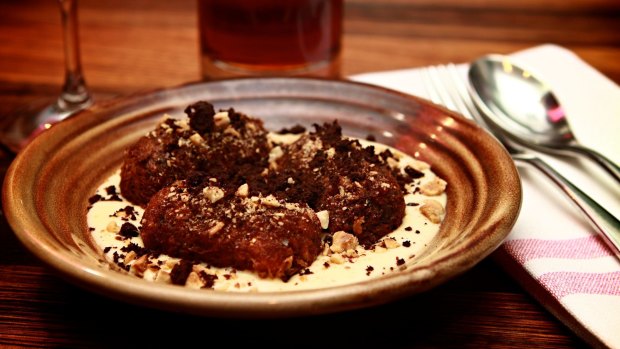 Sweet treats: Chocolate croquettes from Bomba.