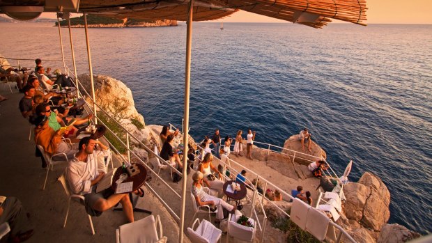 Buza Bar, Dubrovnik, Croatia.
