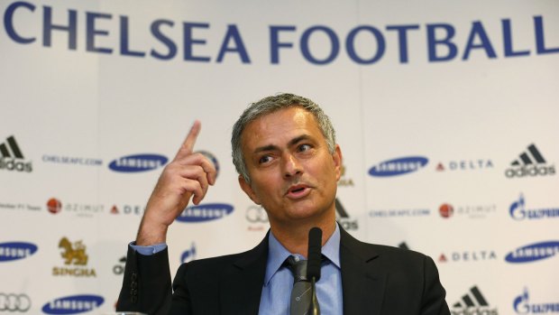 Mind games: Jose Mourinho, aka the 'special one'.