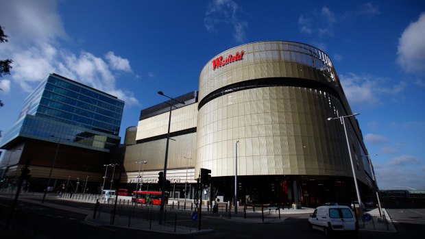 Winner: Westfield owns shopping malls overseas such as this one in London.