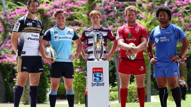 Diminishing number: Australia will only have four Super Rugby teams in the new format.