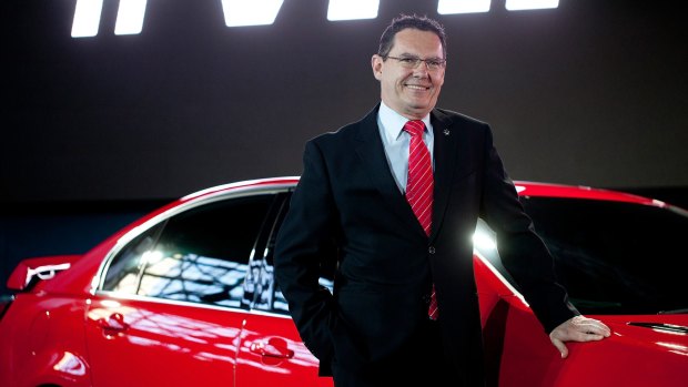 Chairman of Holden, Mark Bernhard.