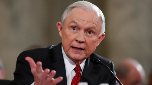 Jeff Sessions told his confirmation hearing in January he had no contact with Russian officials.