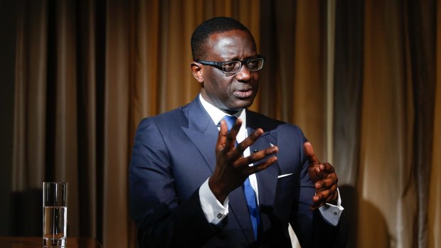 Tidjane Thiam, chief executive officer of Credit Suisse Group.
