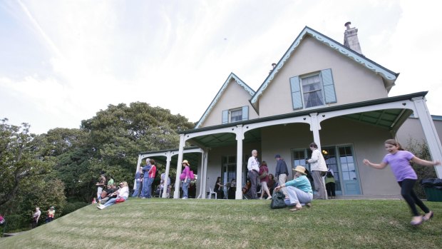 Kirribilli House, the official prime minister's residence in Sydney.