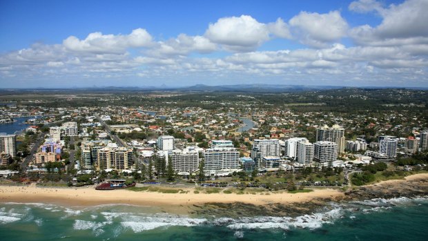 Mooloolaba on Queensland's Sunshine Coast.