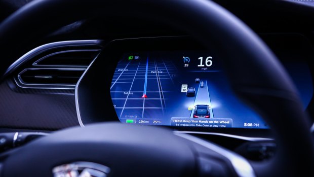 Tesla's new operating system is perfect for lead-foot robots.