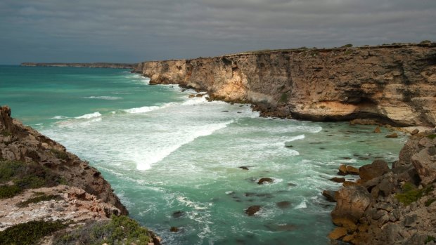 The Great Australian Bight off South Australia. 