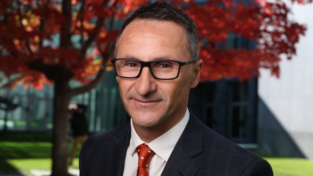 Greens leader Richard Di Natale voted against the fence.