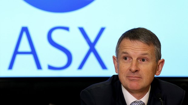 Managing director and chief executive of the ASX Dominic Stevens. The longer interest rates stay low, the more you can afford to pay for shares – pushing prices up.