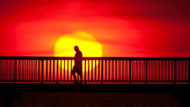Queensland's hot spell will ease on Wednesday with a cooler change - but it'll still be a scorcher.