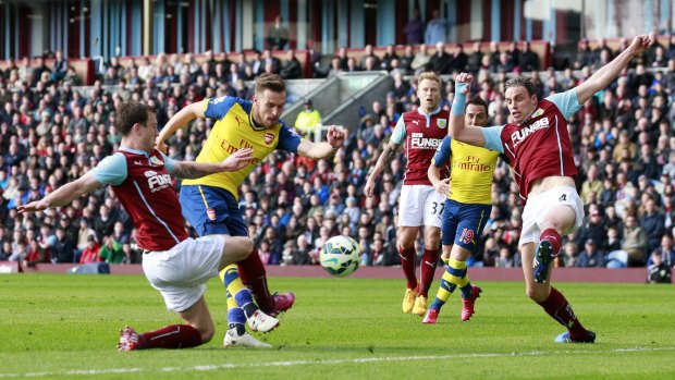 Burnley is in the fight to return to the top flight.