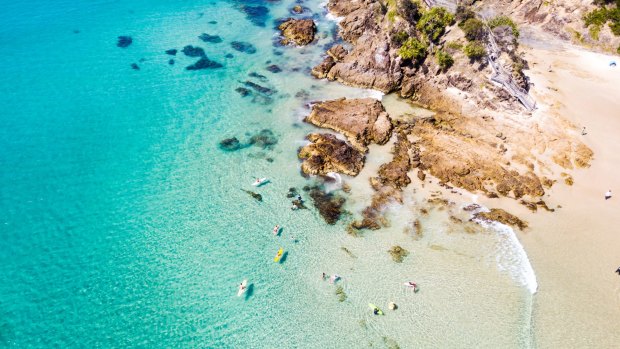 The Pass and Wategoes beach in Byron Bay.