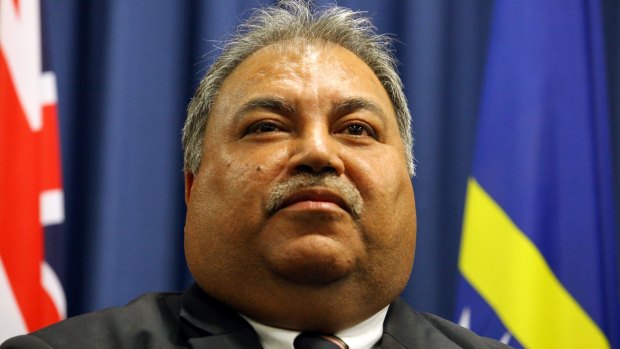 Nauru President Baron Waqa