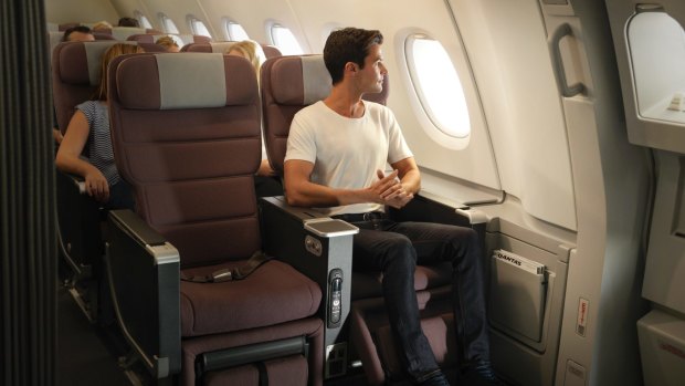 qantas a380 premium economy