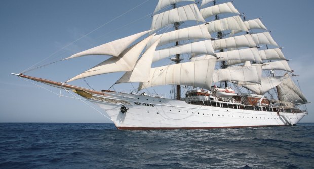 See the Aegean on Sea Cloud, one of the world's most impressive sailing yachts.
