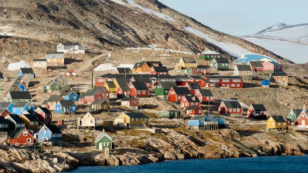 Ittoqqortoormiit village, Greenland's most remote village.