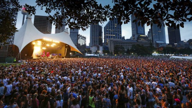 Almost 200 people were charged with drug offences at this year's Field Day music festival in The Domain in Sydney.