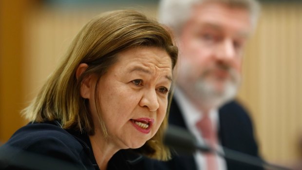 "I have literally no idea": ABC boss Michelle Guthrie was dumbfounded by the line of questioning.