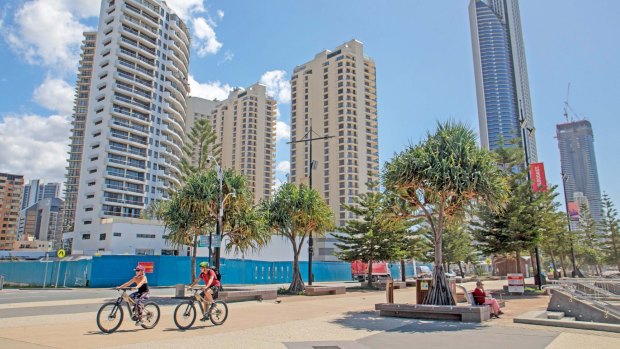 Surfers Paradise can be a paradise for cyclists too.